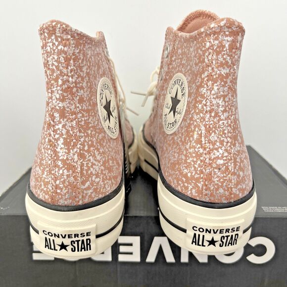 CONVERSE-New-Women's Dusty Cinder Chuck Taylor All Star Lift Hi A09422C-Size 7.5 - Picture 5 of 9